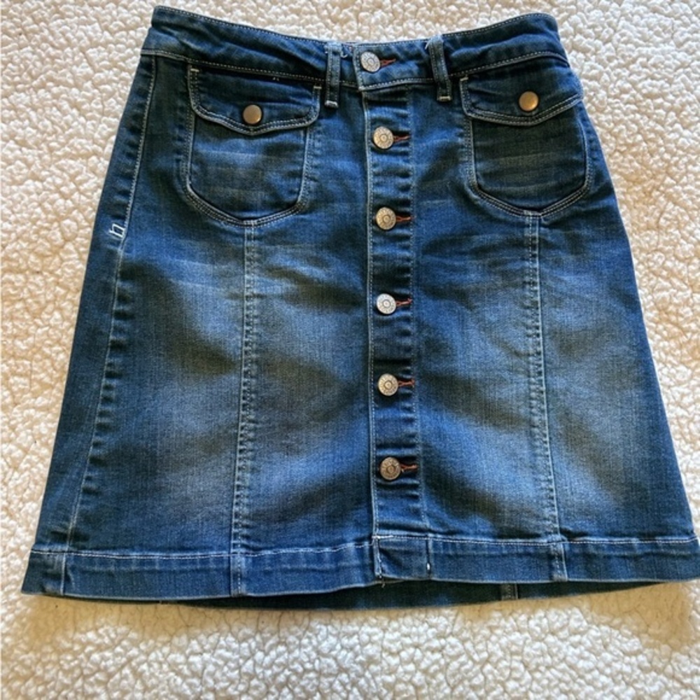 Ditto Denim A-line skirt size 24